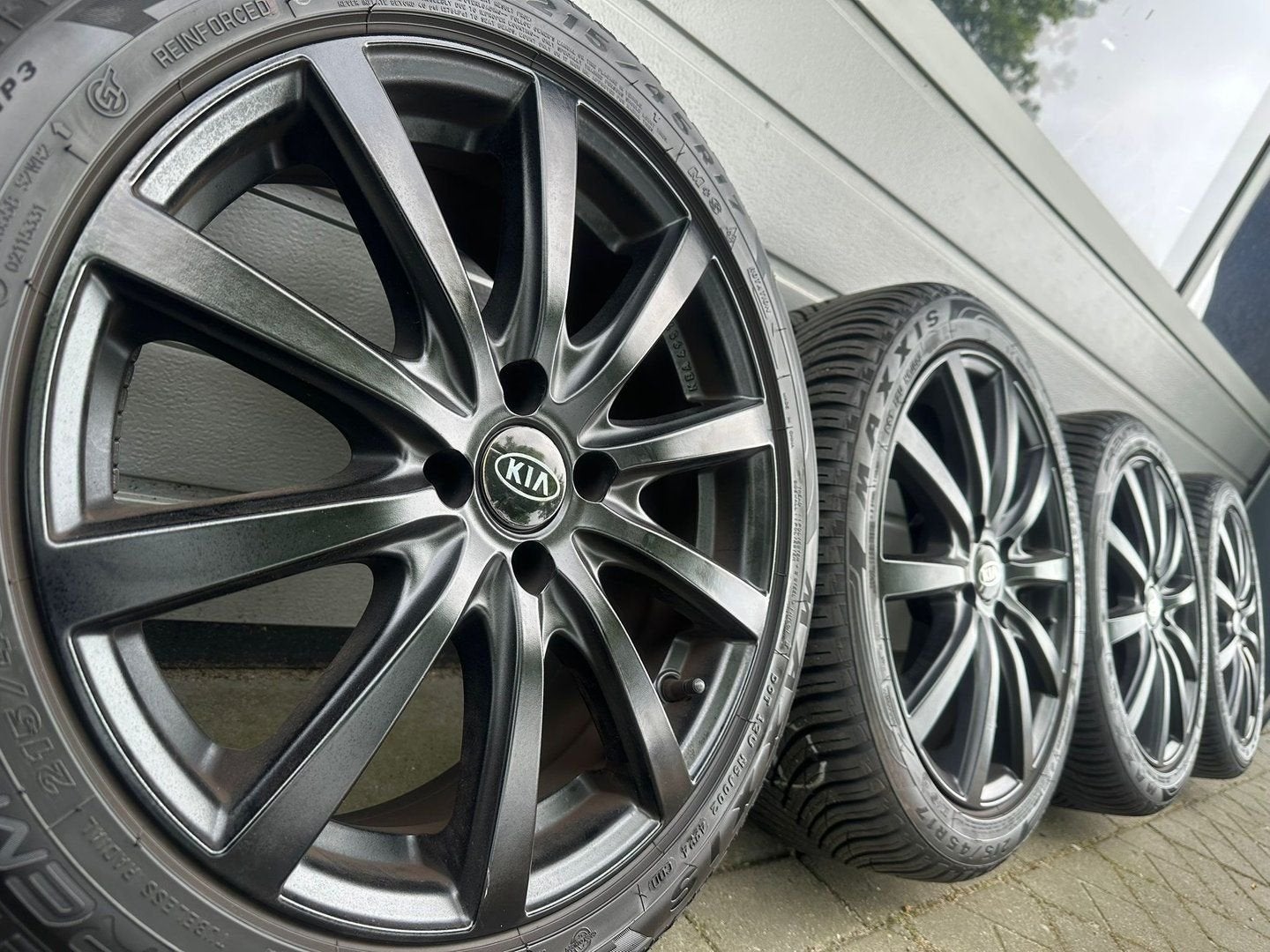 17 inch Kia Stonic Rio Rio X velgen Maxxis Allseason banden, -, -, Banden en Velgen, 17 inch
