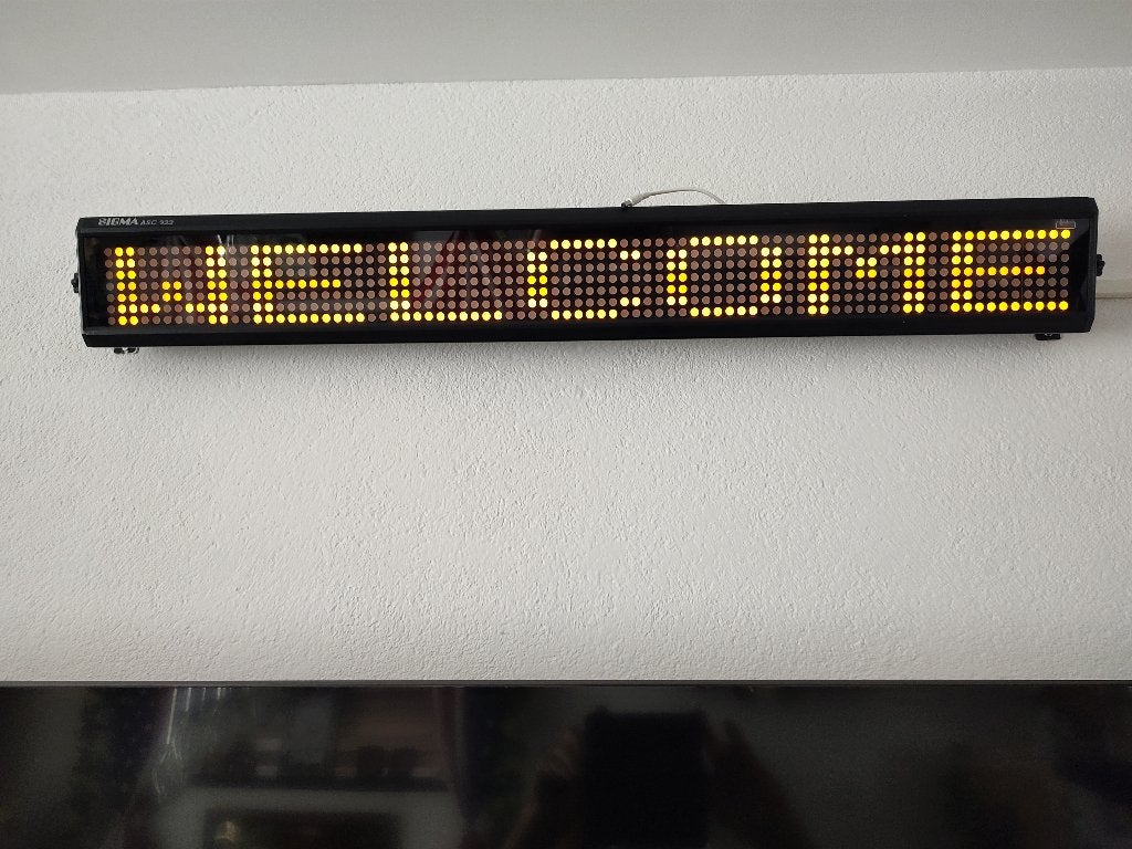 Lichtkrant, Télécoms, Émetteurs & Récepteurs, Enlèvement ou Envoi, Comme neuf