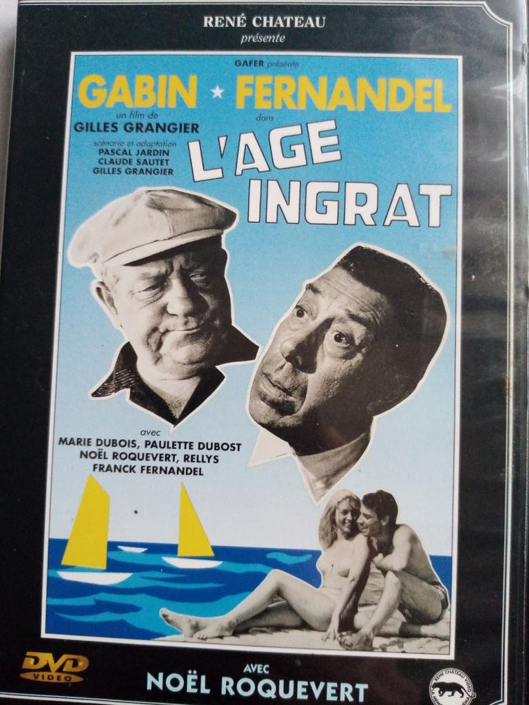 L'âge ingrat / DVD René château, CD & DVD, Enlèvement ou Envoi