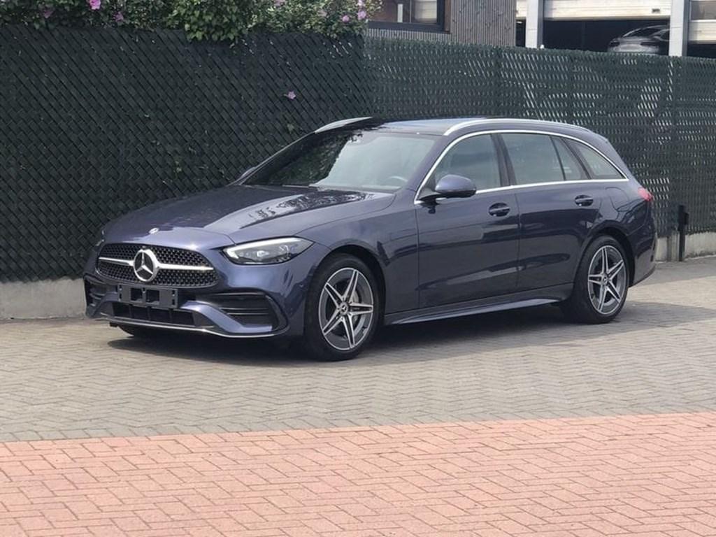Mercedes-Benz C e AMG, Automaat, 333 pk, Blauw, Bedrijf