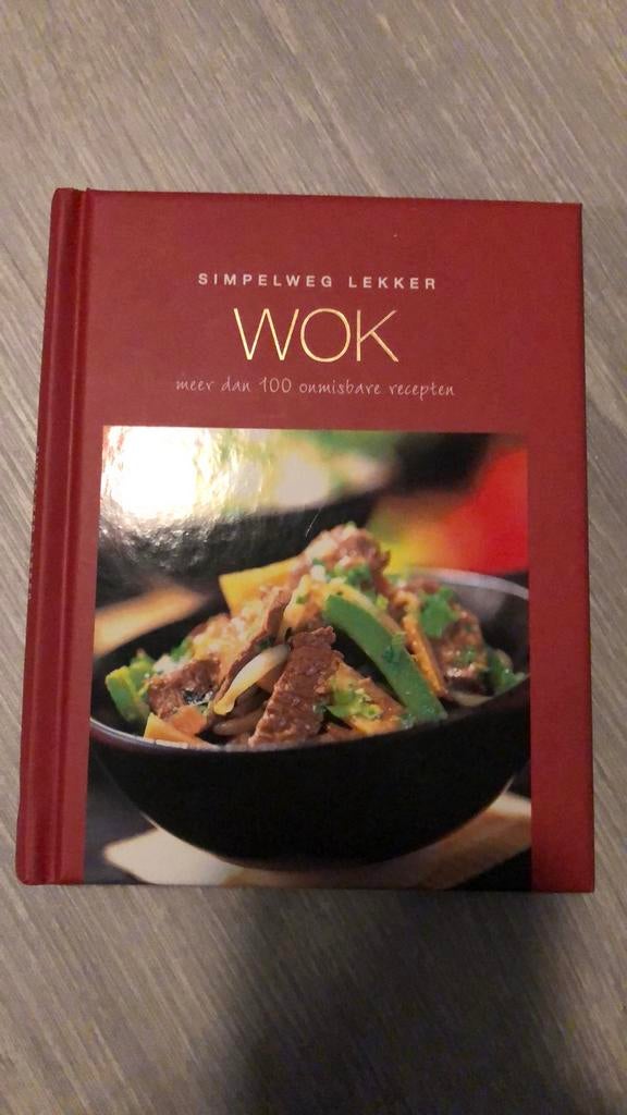 Livre de recettes Wok, Enlèvement, Neuf