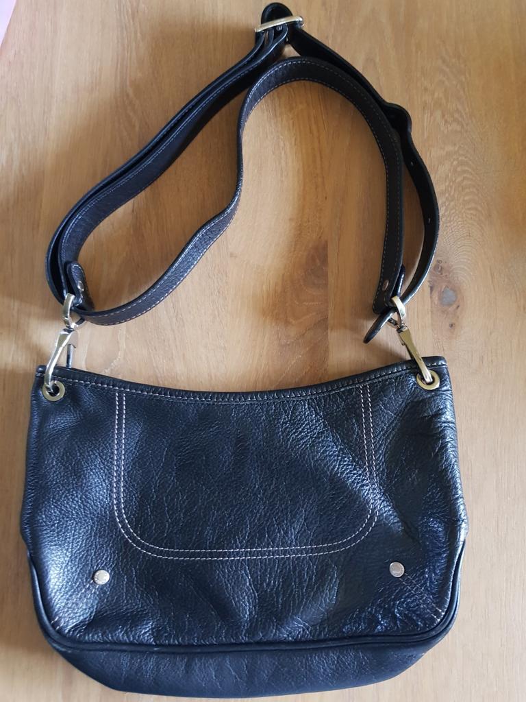 Longchamp tasje, Enlèvement ou Envoi, Noir, Cuir