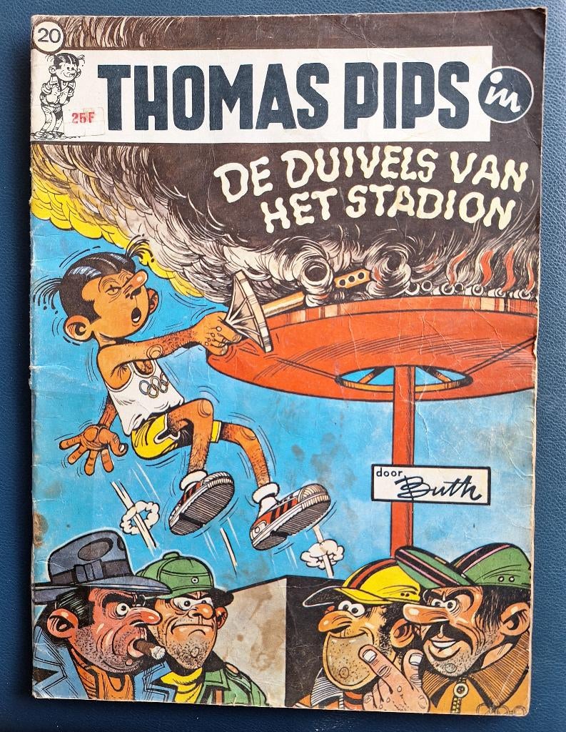 Thomas Pips - De duivels van het stadion, Enlèvement ou Envoi, Une BD, Utilisé, Buth