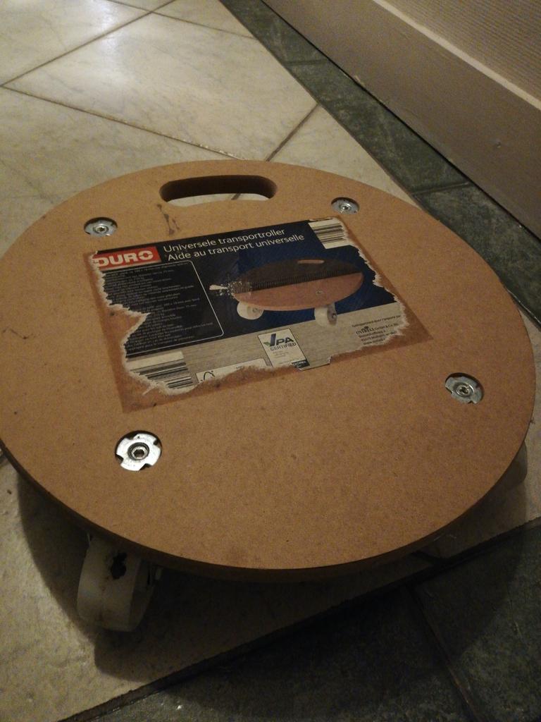 Universele transportroller, Ophalen