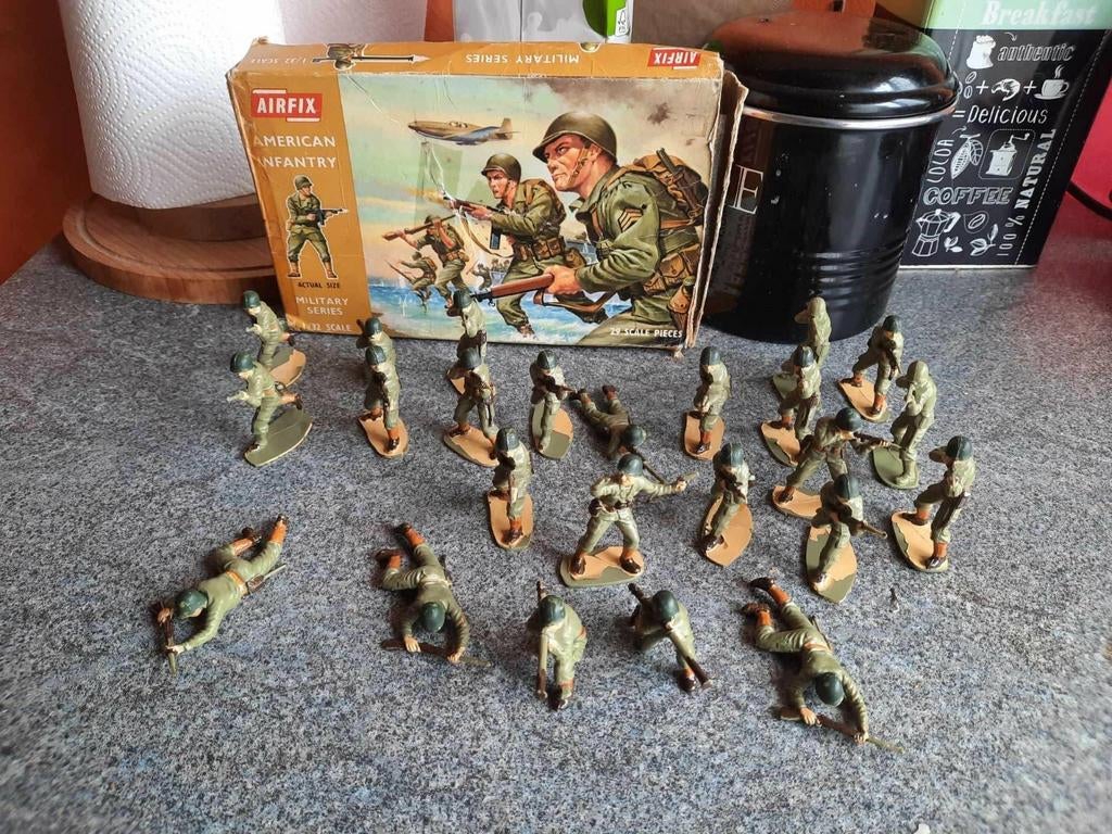 Airfix américain infantry 1/32, Enlèvement ou Envoi, Utilisé