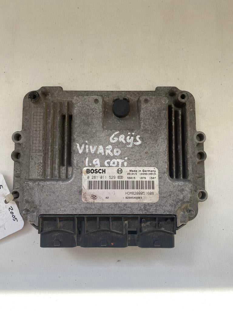 Renault Trafic / Opel Vivaro A 1.9CDTi 0281011529 Ecu, Ophalen of Verzenden, Gebruikt, Opel