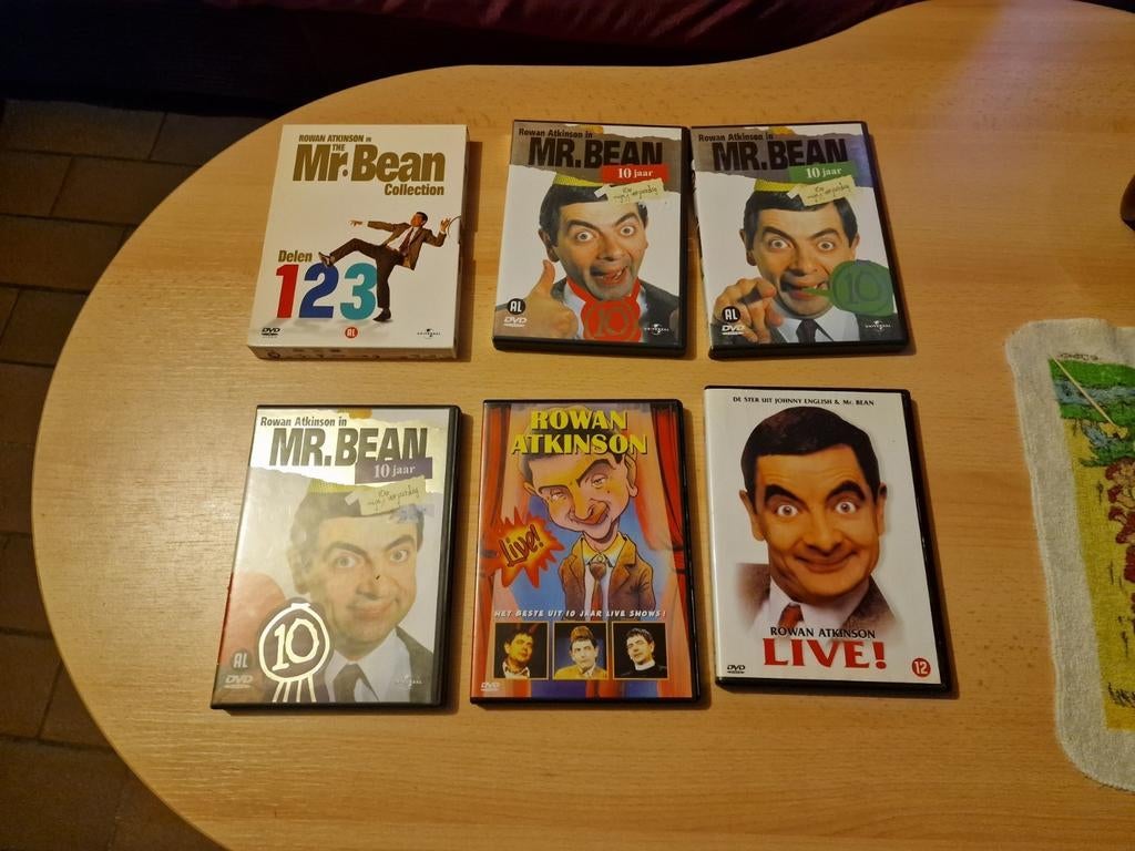 Dvds van Mr bean, Cd's en Dvd's, Dvd's | Komedie, Gebruikt, Ophalen of Verzenden