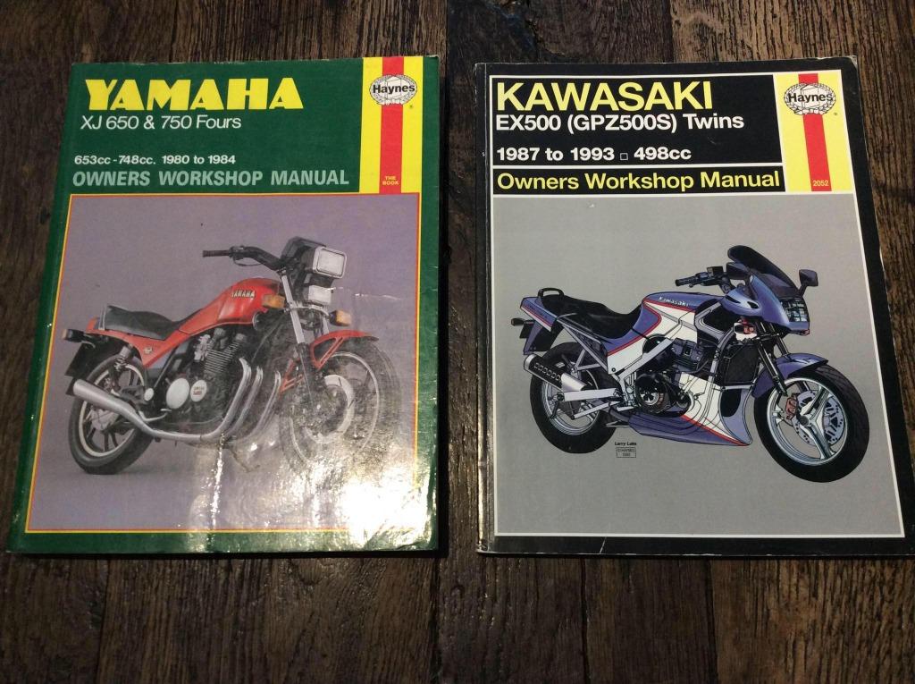 Kawasaki EX500 - GPZ500S technisch handboek, Motoren, Ophalen of Verzenden, Overige merken