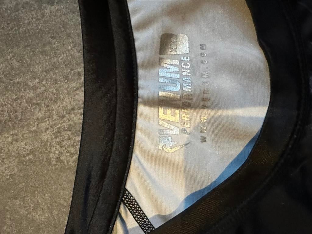 Rashguard Venum Gladiator 3.0 Manches longues blanc/noire, Ophalen, Zo goed als nieuw