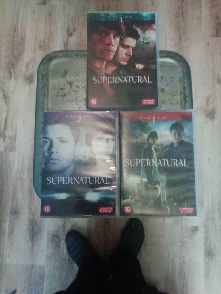 Supernatural, seizoen 1 tot 3, Vanaf 16 jaar, Ophalen of Verzenden, Drama