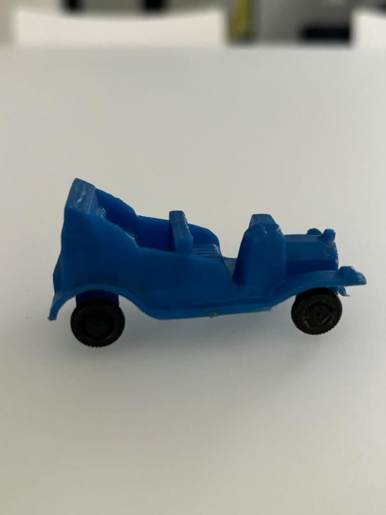 Vintage Plastic Toy Car (Romana?) 60's, Ophalen of Verzenden, Zo goed als nieuw, Auto
