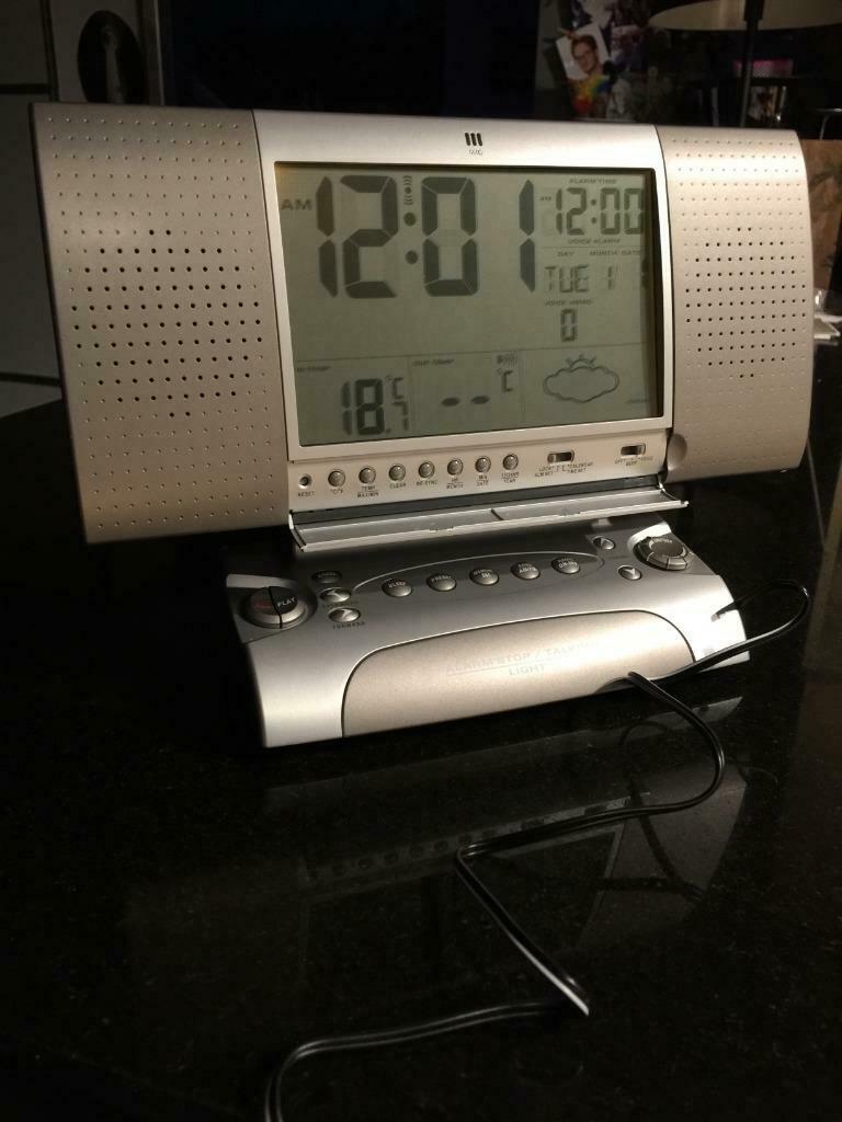 Radio réveil station météo parlant, Ophalen of Verzenden, Nieuw, Digitaal