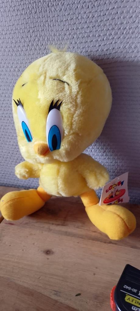 Tweety 24 cm, Kinderen en Baby's, Speelgoed | Knuffels en Pluche, Ophalen of Verzenden, Zo goed als nieuw