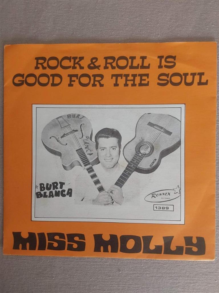 45T Burt Blanca – Rock & Roll Is Good For The Soul, CD & DVD, Enlèvement ou Envoi, Single, Autres genres, Utilisé