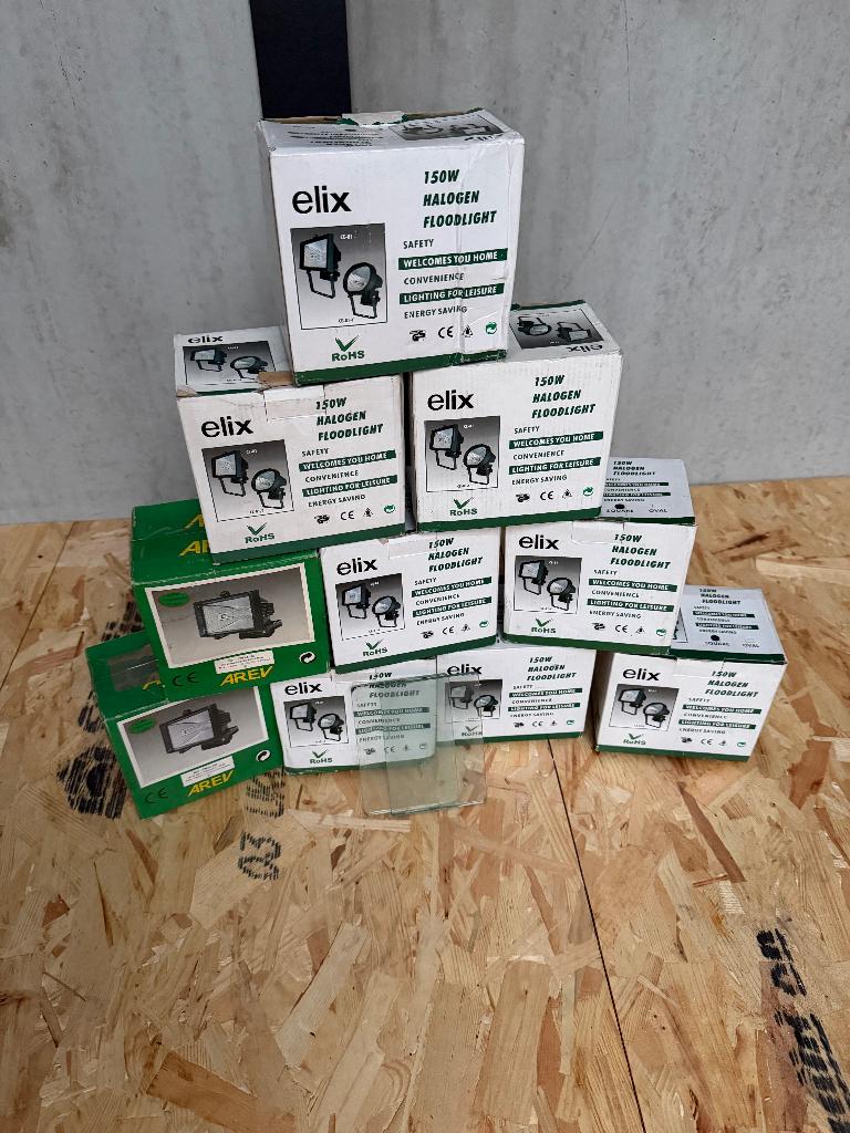 Verstraler 150W, Tuin en Terras, Ophalen, Nieuw