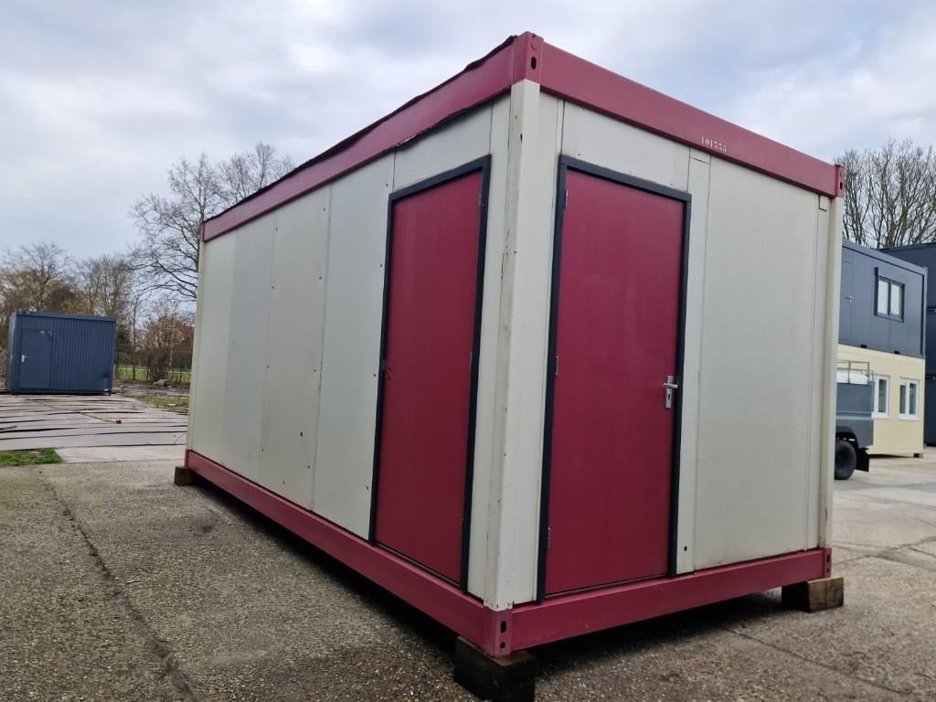 6x3 meter kantoorunit / bureelcontainer / keuken en toilet, Zakelijke goederen, Ophalen of Verzenden, Gebruikt, Overige typen