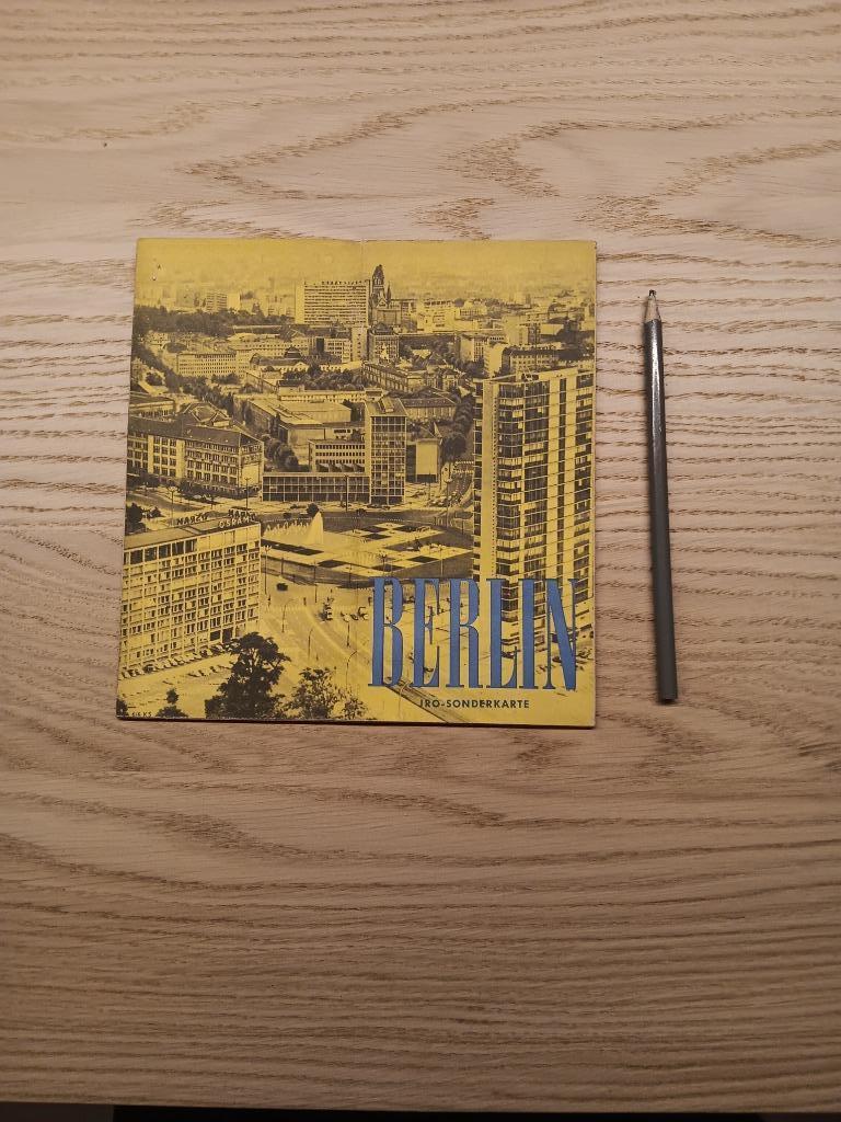 Oud plan Berlijn, Antiek en Kunst, Curiosa en Brocante, Ophalen of Verzenden