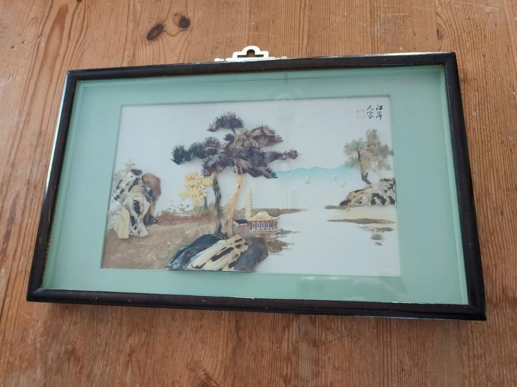 Chinees lakwerk met inlegwerk, Antiek en Kunst, Curiosa en Brocante, Ophalen