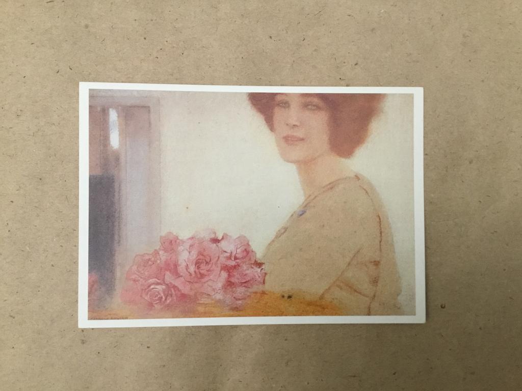 Carte postale Khnopff Des roses non décrite, Enlèvement ou Envoi