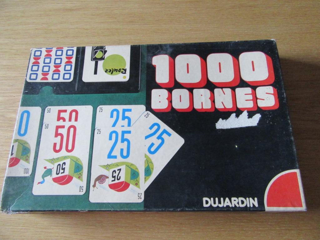 Jeu de table 1000 bornes, Hobby & Loisirs créatifs, Enlèvement, Utilisé