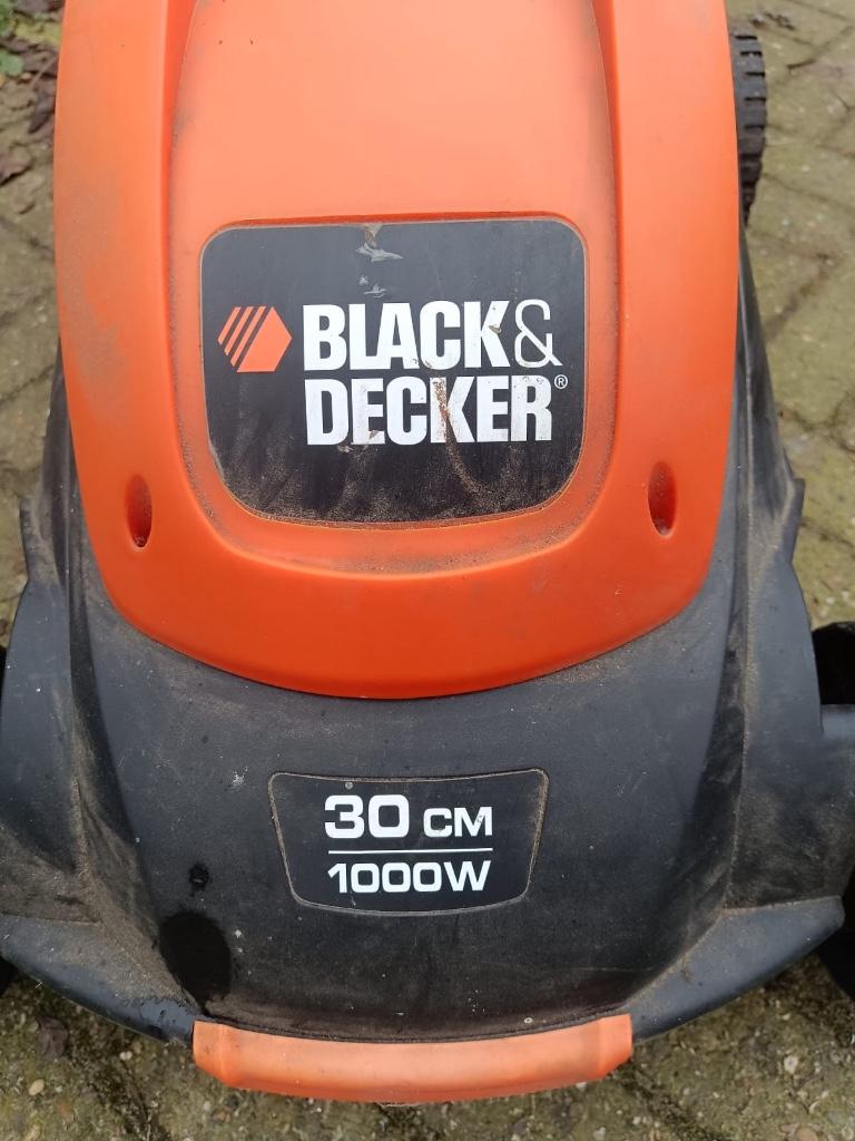 Grasmachine Black&Decker, Ophalen, Cirkelmaaier, Gebruikt, Elektrische grasmaaier