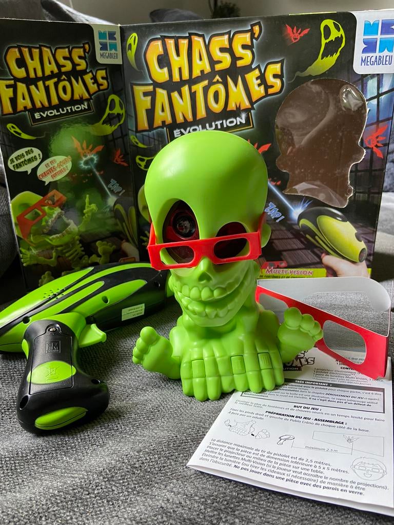 Jeu Chass’ Fantôme, 1 ou 2 joueurs, Comme neuf, Megableu