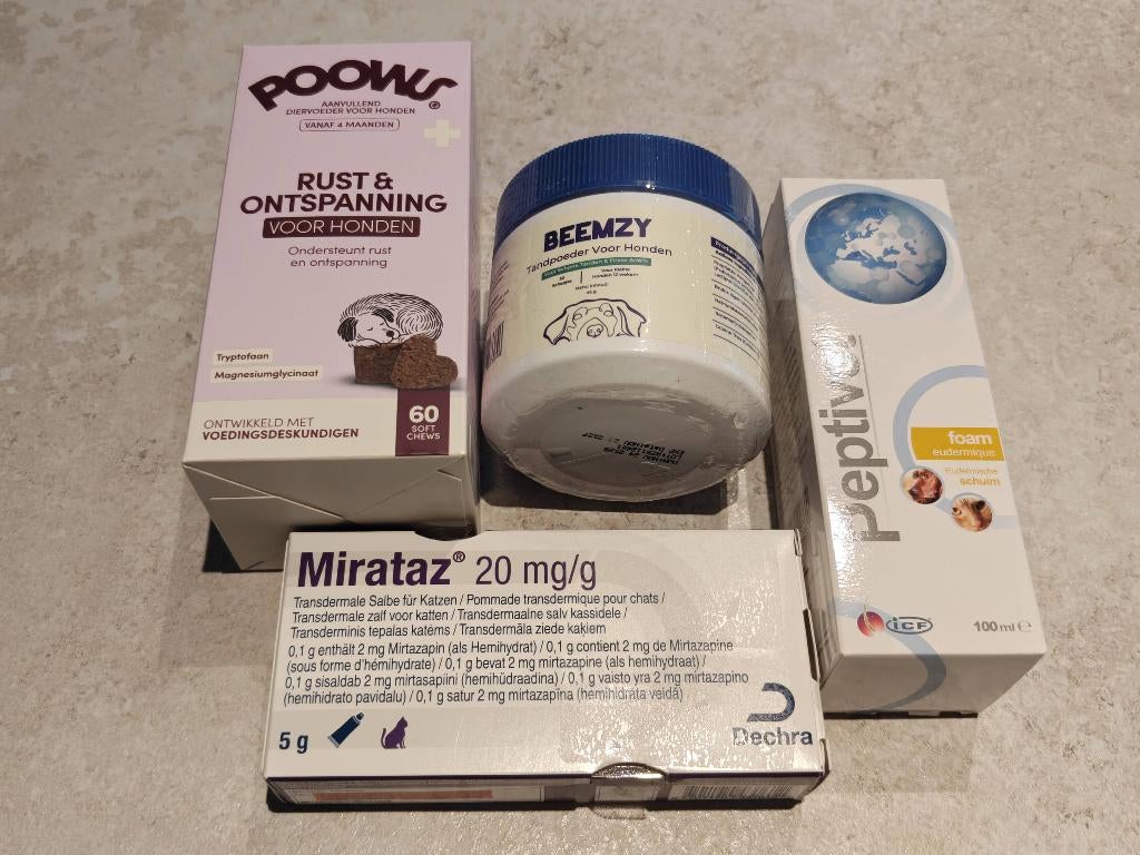 NIEUWE medicatie/verzorging voor hond/kat, Enlèvement ou Envoi, Chien