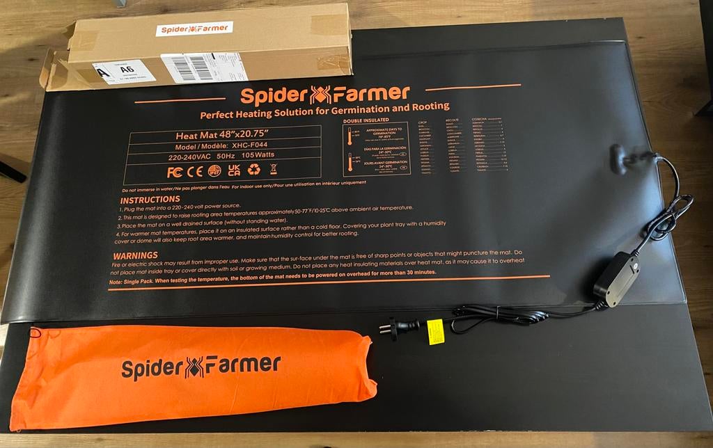 Spider Farmer Seedling Heating Pad NIEUW, Enlèvement ou Envoi, Neuf
