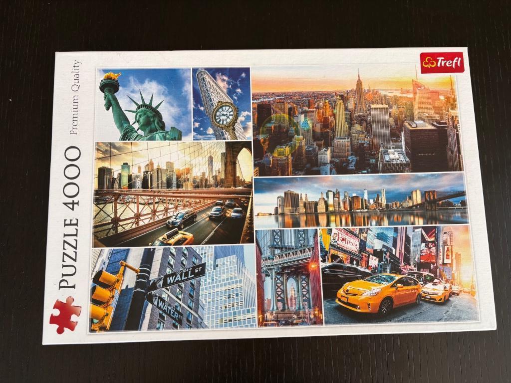 Puzzel 4000stuks Trefl, New York, Nieuwstaat/ compleet!, Ophalen, Zo goed als nieuw