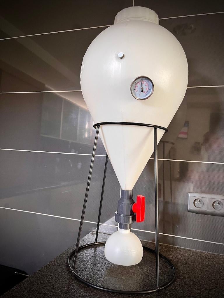 FastFerment Fermenteervat + thermometer + staander, Enlèvement, Utilisé