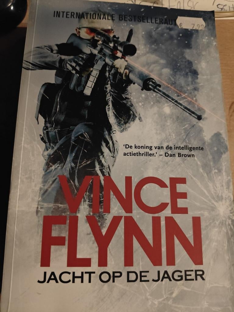 Jacht op de jager, Vince Flynn, Livres, Comme neuf, Enlèvement, Vince Flynn, Amérique