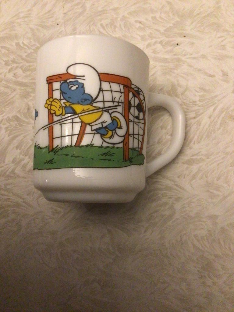 Smurfen voetbal tas dixan 1990, Ophalen of Verzenden