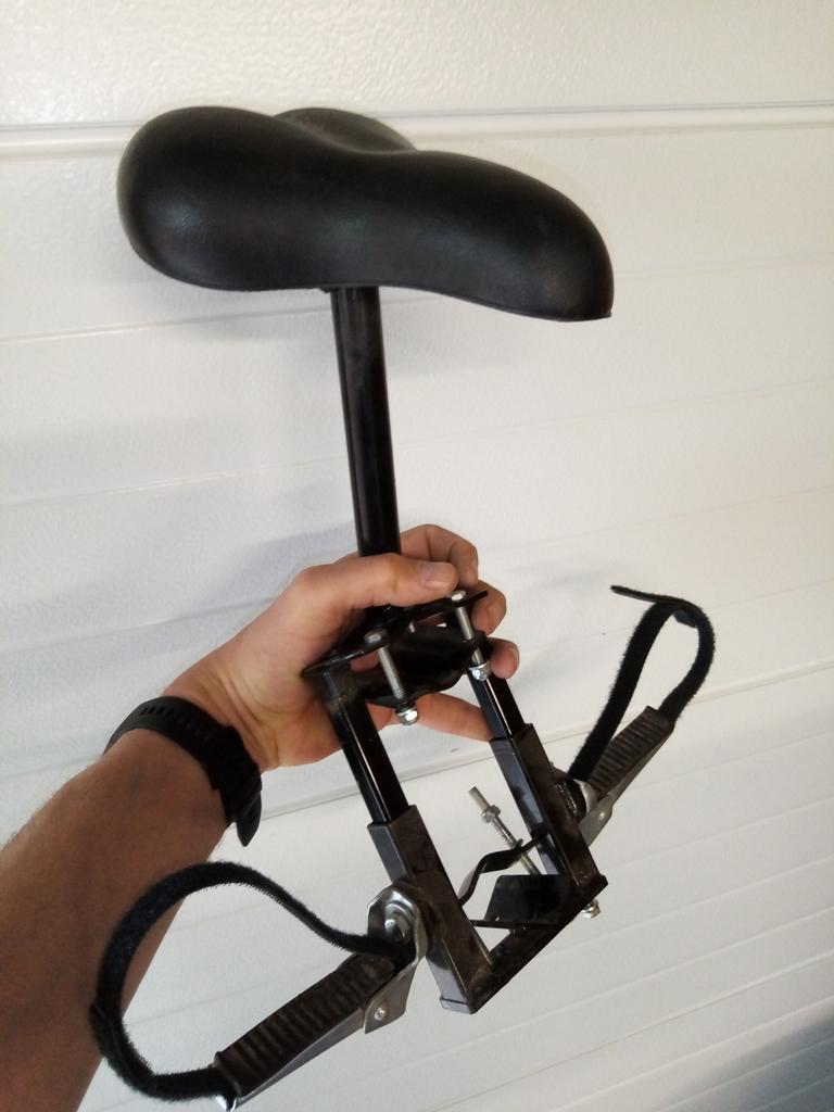 Fiets stoel, Ophalen, Zo goed als nieuw