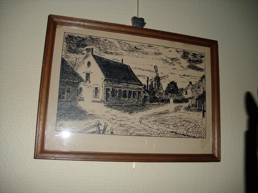 pentekening, Ophalen