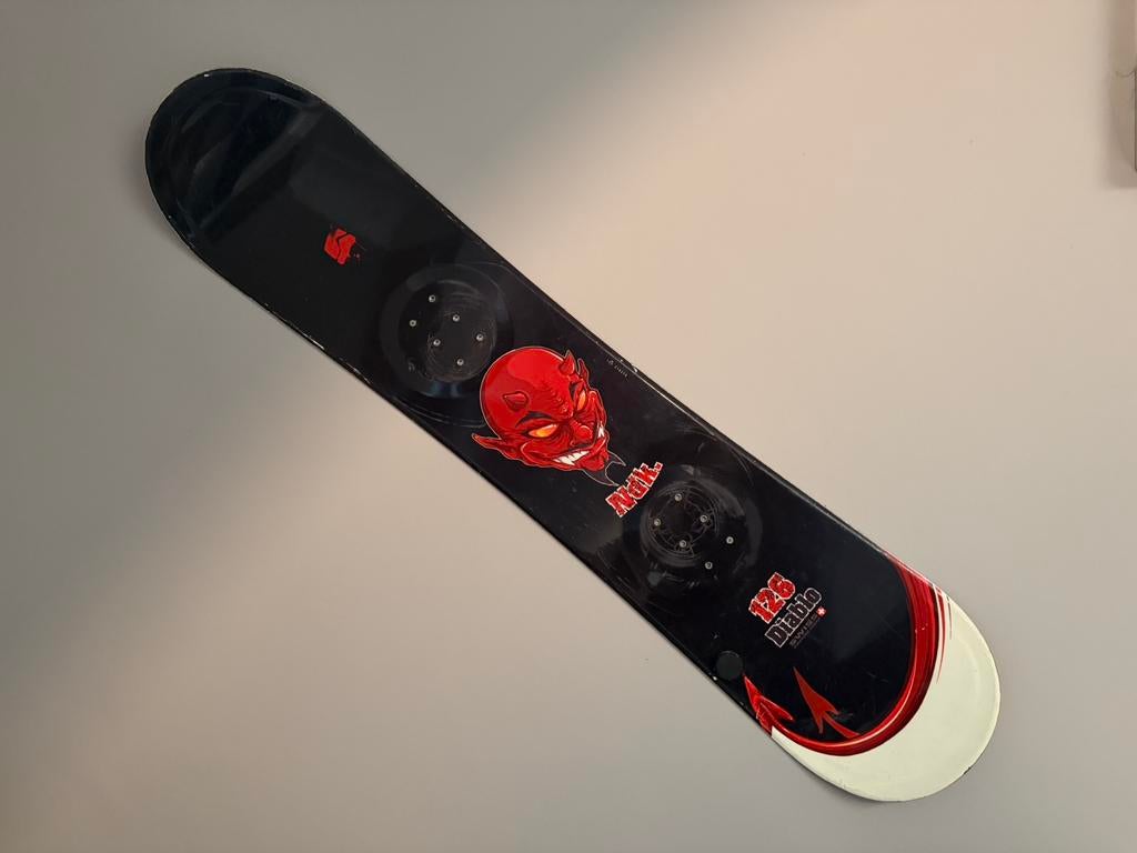 Nidecker kinder snowboard, Sport en Fitness, Snowboarden, Ophalen, Gebruikt