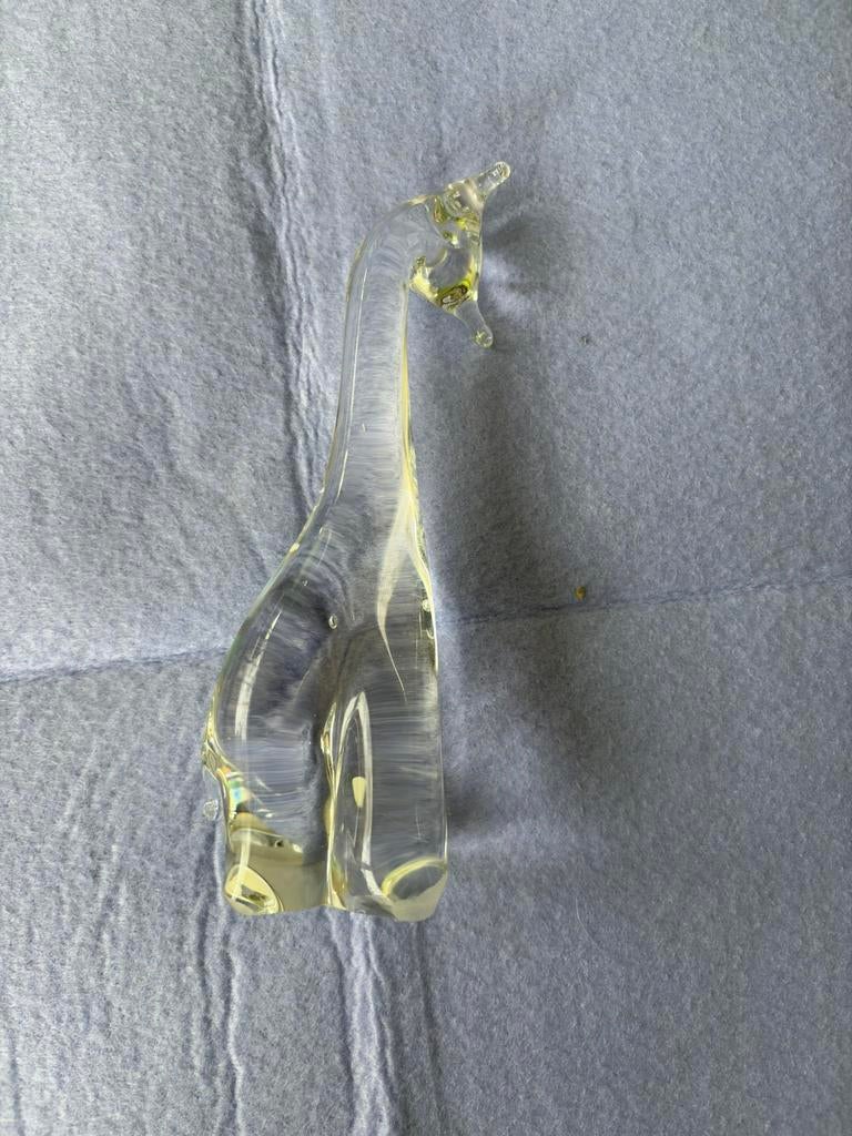 Kristal beeldje giraf zweden, Antiek en Kunst, Ophalen of Verzenden