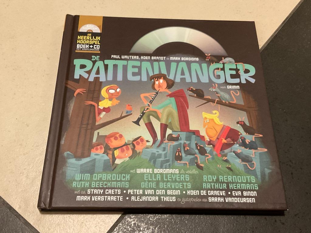Geluidshuis Heerlijk Hoorspel De rattenvanger, Boeken, Ophalen of Verzenden