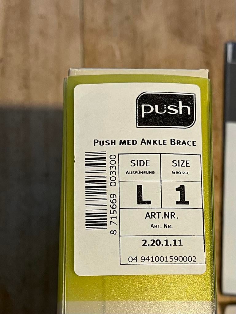 Brace Enkel Links Maat 1 merk Push, Diversen, Ophalen, Zo goed als nieuw