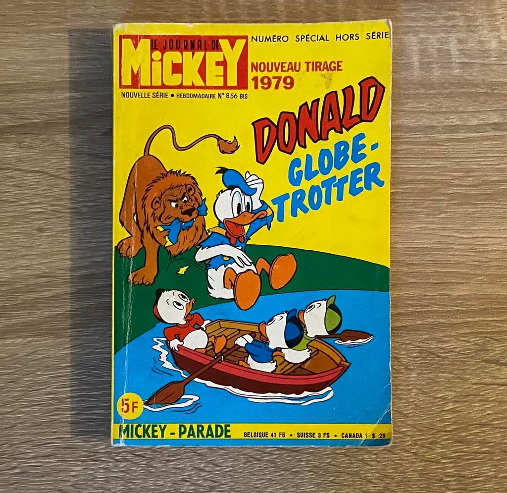 Journal de Mickey numéro 856 bis de 1979 - 5€, Livres, Enlèvement ou Envoi