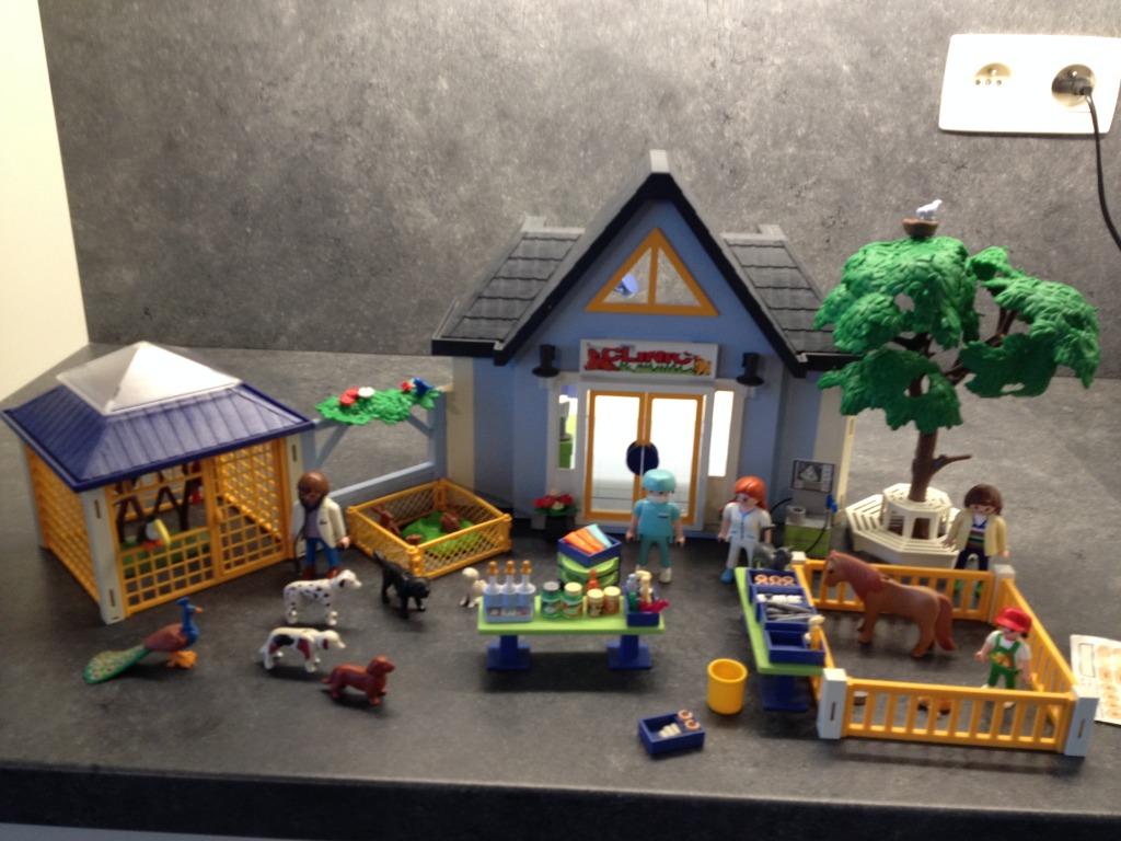 Playmobil dierenarts/dierenkliniek  + uitbreiding 4343, 4346, Enfants & Bébés, Jouets | Playmobil, Enlèvement ou Envoi, Comme neuf