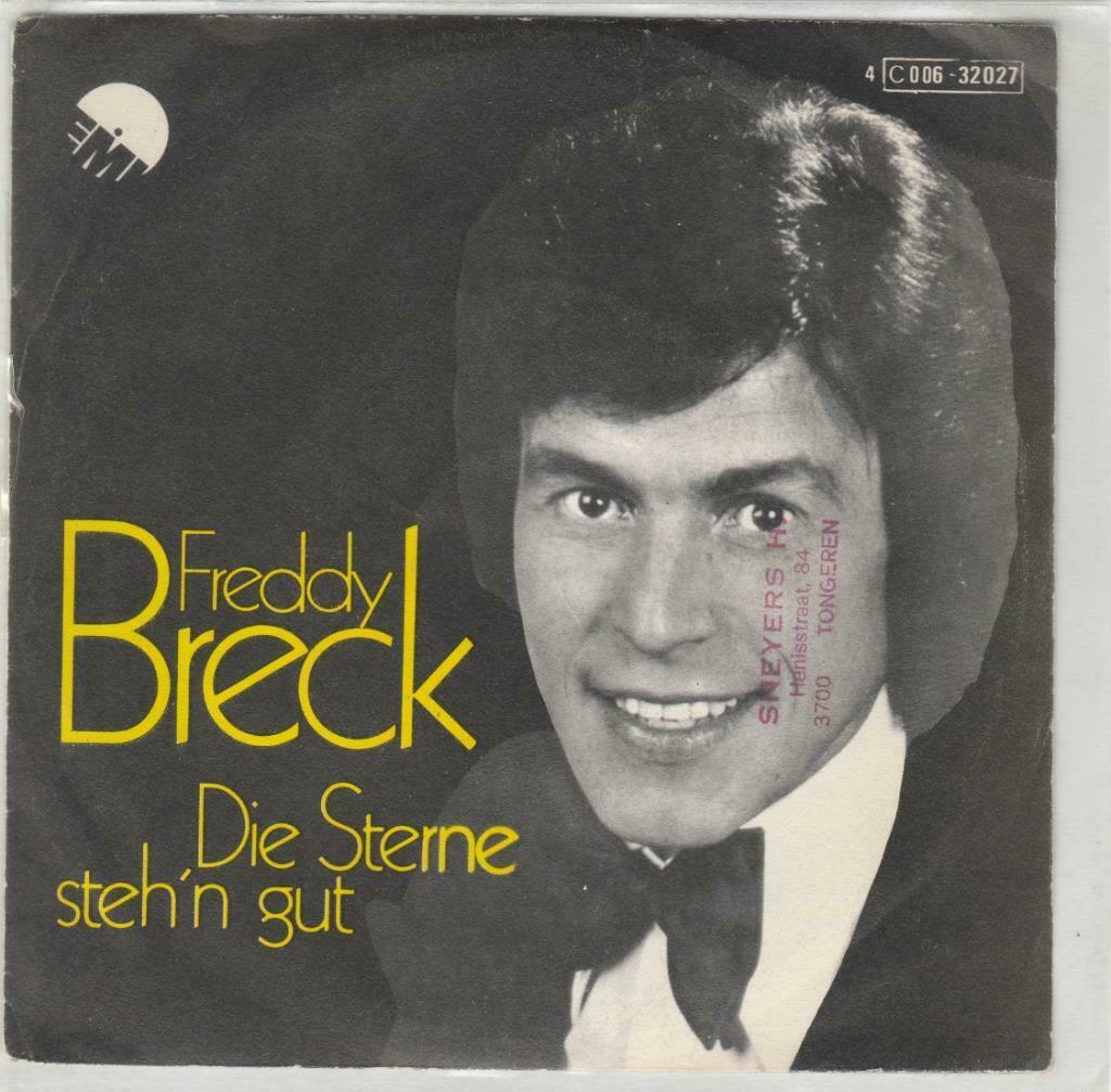45T: Freddy Breck: Die Sterne steh'n gut, Cd's en Dvd's, Vinyl | Overige Vinyl, Ophalen of Verzenden, Overige formaten