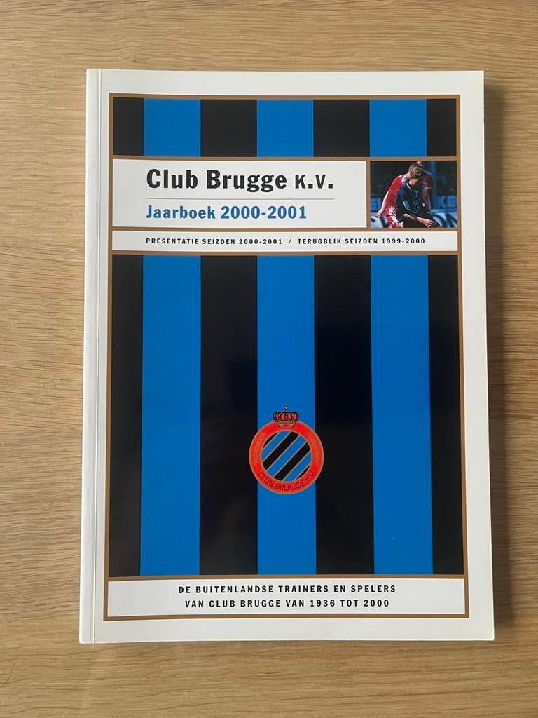 Jaarboek Club Brugge 2000-2001, Verzamelen, Ophalen, Zo goed als nieuw, Boek of Tijdschrift