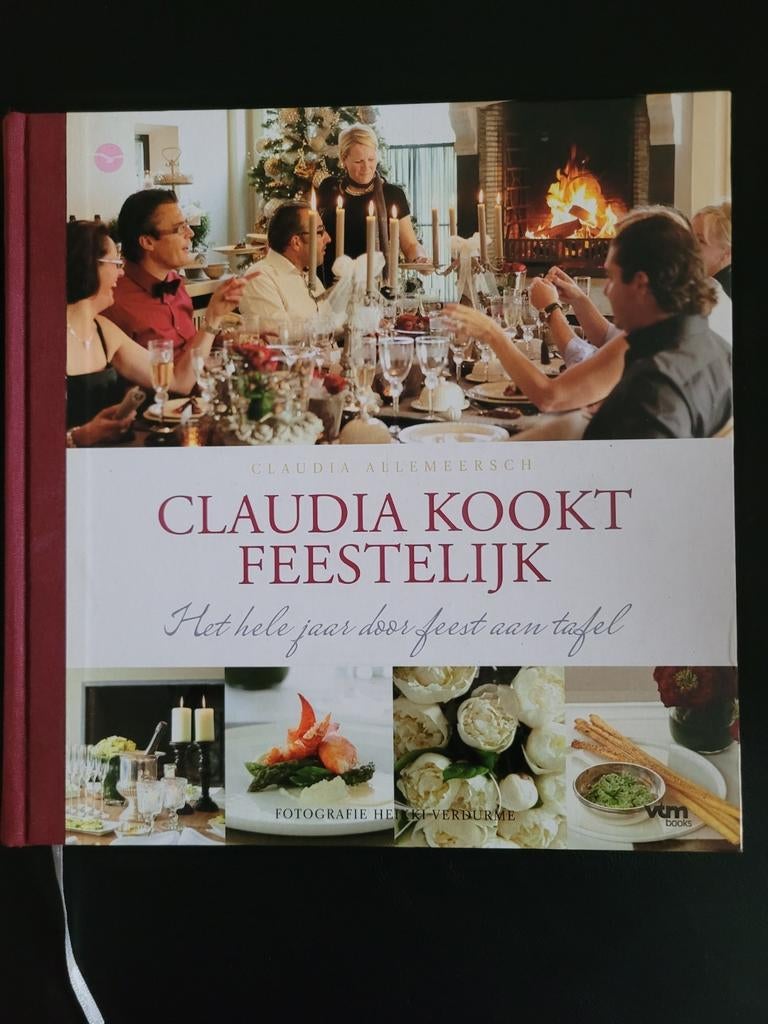 Claudia Allemeersch - Claudia kookt feestelijk, Boeken, Kookboeken, Ophalen of Verzenden, Zo goed als nieuw, Claudia Allemeersch