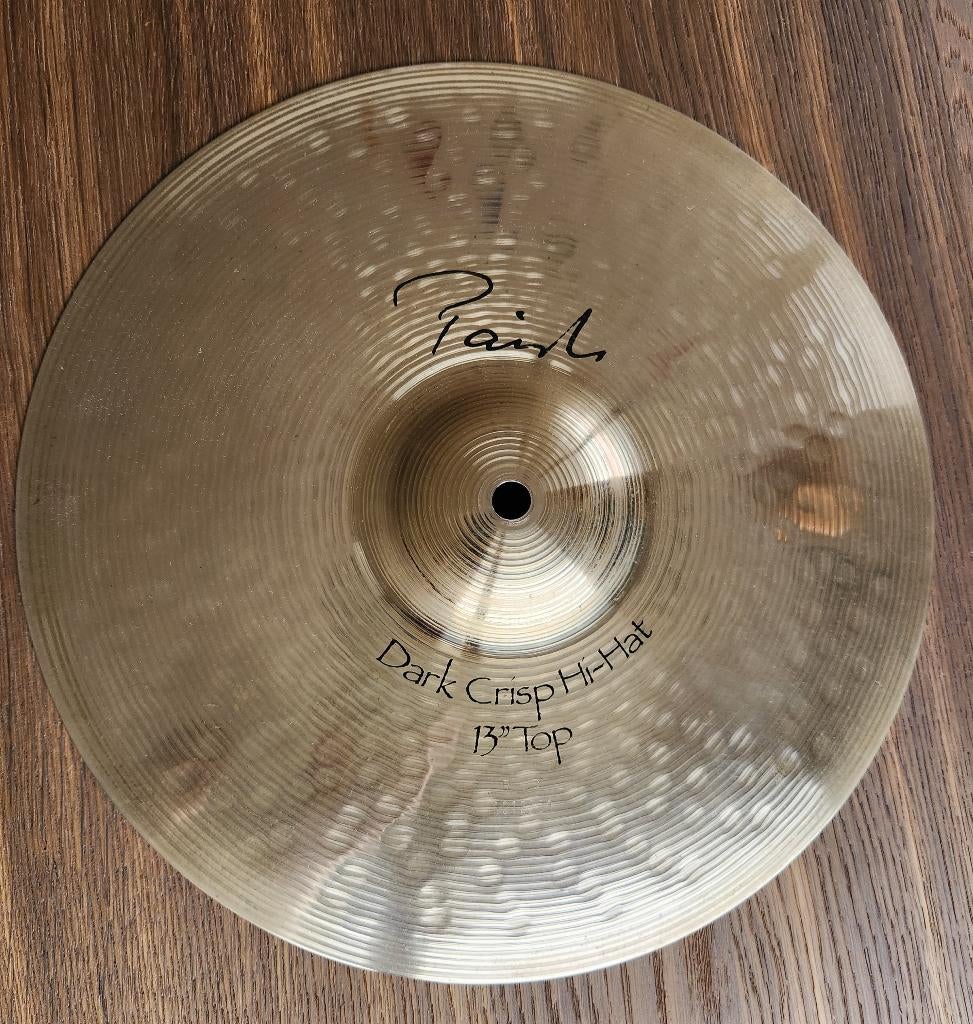 Paist dark crisp hi hat 13 inch, Musique & Instruments, Enlèvement, Utilisé, Autres marques