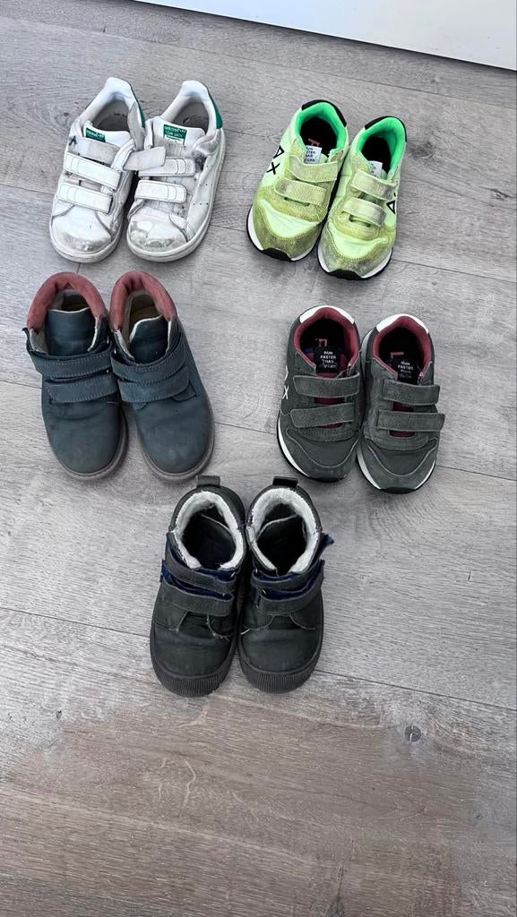 Lot de baskets garçon taille 27, Enlèvement ou Envoi, Utilisé, Garçon