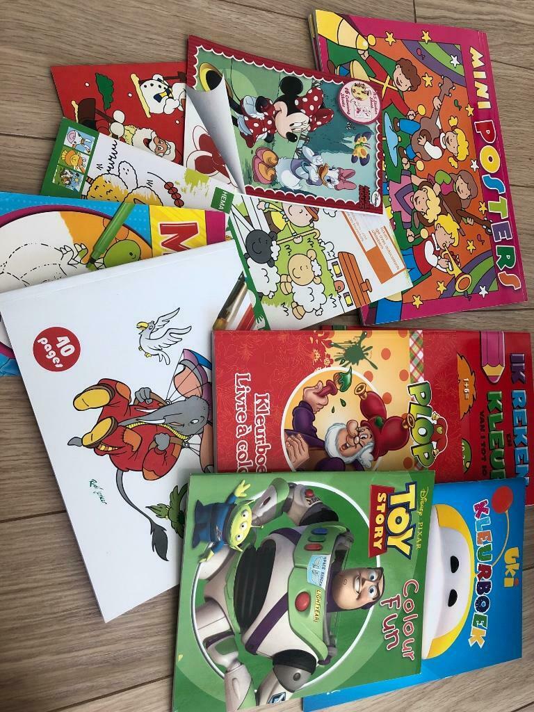 Diverse kleurboeken, Ophalen, Zo goed als nieuw, Knutselen