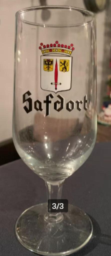Safdort glazen, Verzamelen, Ophalen, Zo goed als nieuw, Glas of Glazen, Overige merken