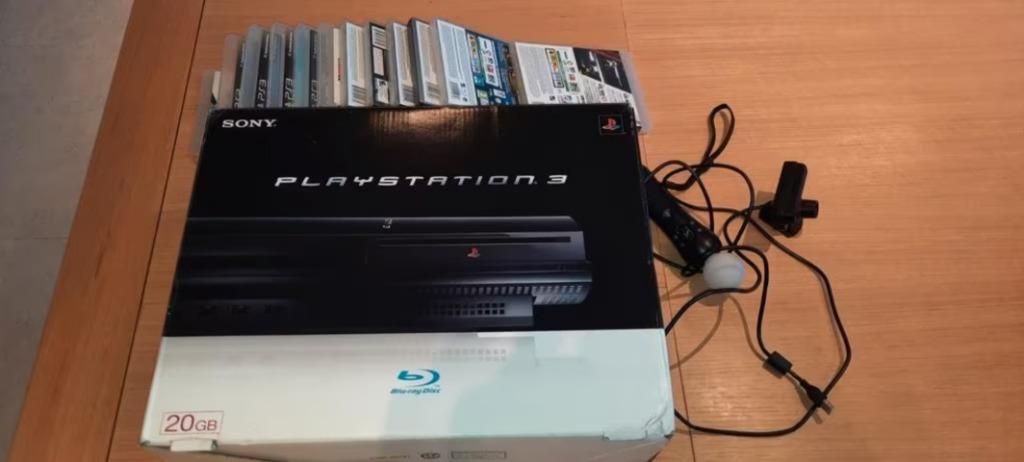 Console PS3 originale japonaise 20gb cechb00, Consoles de jeu & Jeux vidéo, Enlèvement ou Envoi, Avec 1 manette, Phat, Avec jeux