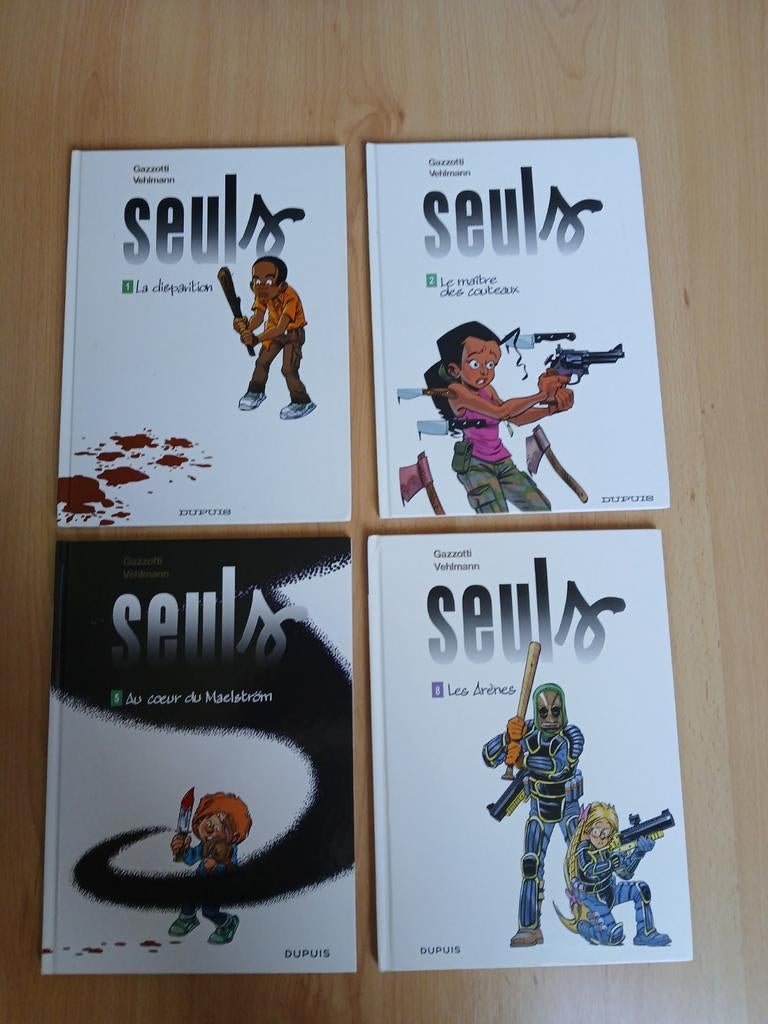 Seuls Tomes 1 -2 - 5 - 8  Gazzotti Vehlmann, Série complète ou Série, Enlèvement ou Envoi, Comme neuf