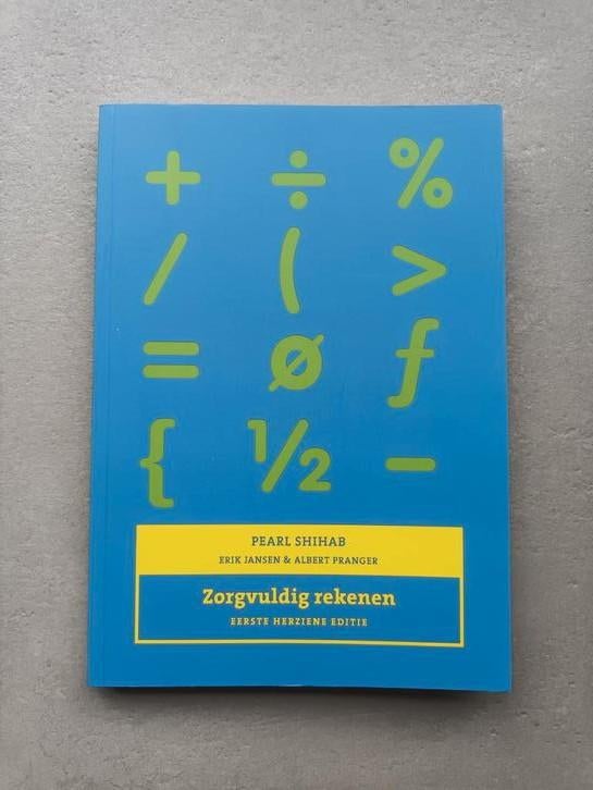 Zorgvuldig rekenen - Opleiding verpleegkunde, Enlèvement ou Envoi, Neuf, Enseignement supérieur professionnel, Pearson